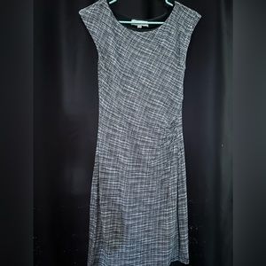 Black and white Ann Taylor dress